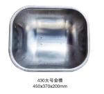 Farrowing Crate Stainless Steel Trough For Pig Farm Silver