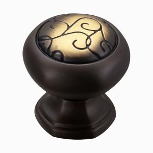 Wholesale Knob Cupboard Interior Brass Cabinet Pull Handles Window Door Round Kitchen Knobs from china suppliers