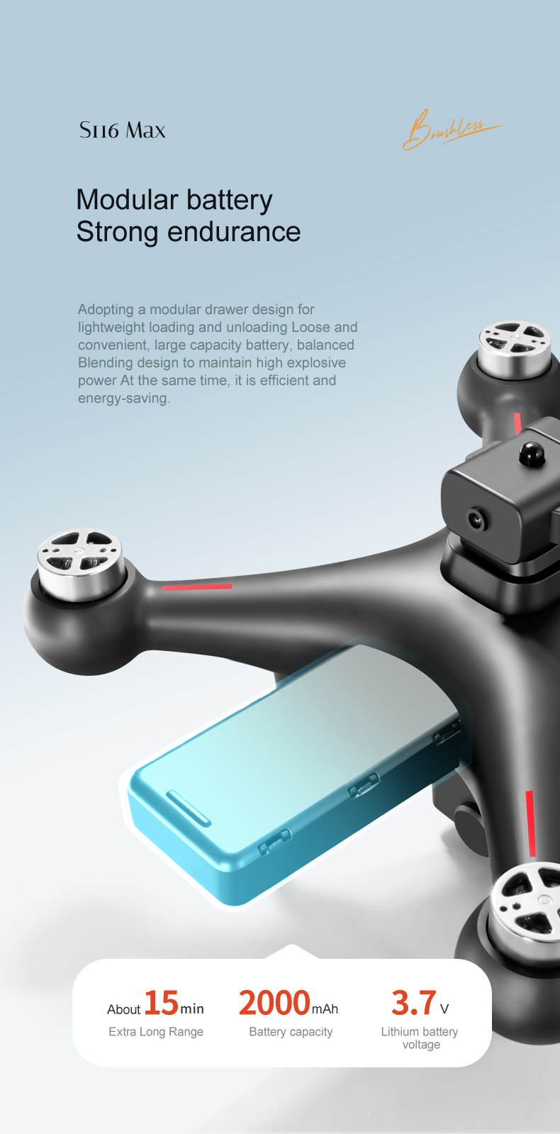 S116 Drone 4k Profesional Gps Drones With Camera Hd 8k Cameras Rc Helicopter 5g Wifi Fpv Drones Quadcopter Toys