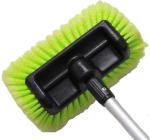 Heavy Duty 12'' Car Wash Brush Head With Medium Soft Bristle Tri Level Dip