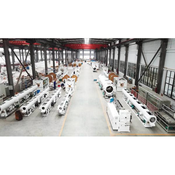 Single-screw 33 1 HDPE Silicon Core Pipe Extrusion Line for Customized Requirements