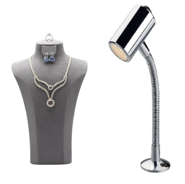 360 Degree LED Focus Light The Ultimate Lighting Solution for Jewelry Display