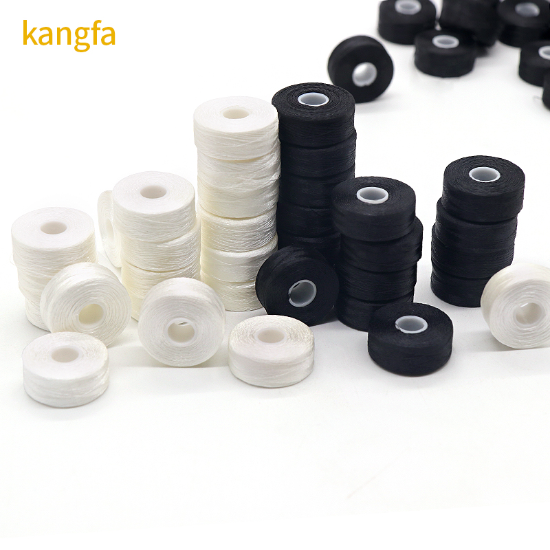 MERCERIZED Polyester Bonded Thread tex70 v69 210D/3 bobbin thread for Cross Stitch