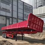 CIMC 40FT 3 Axle Tare Weight 8.5t Heavy Duty Mechanical Suspension Wall Side