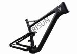 Carbon Full Suspension Lightweight Bike Frame 29er Matte Black Finish