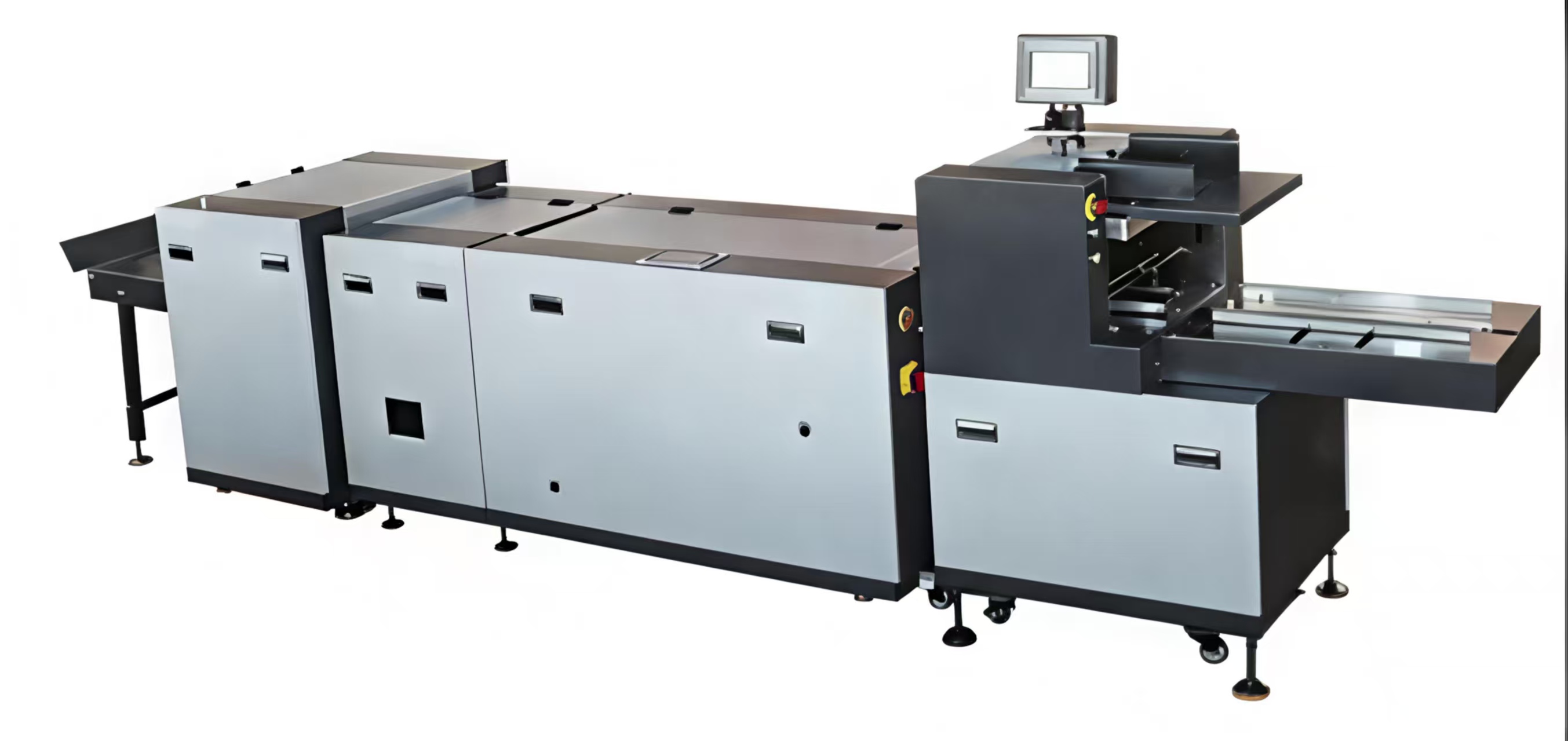 HX480P Automatic Booklet Line smart size adjustment fast setup digital print use