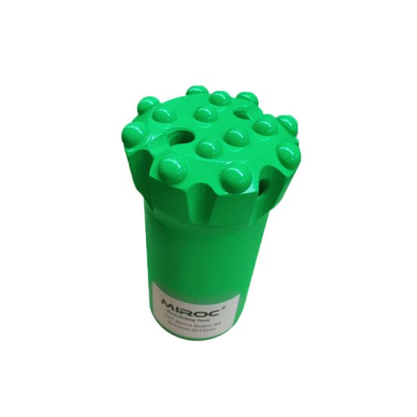 T51 89mm Button Drill Bit Tungsten Carbide / 14 Buttons Threaded