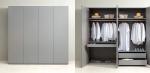 Customized Minimalist Closet Tailored Hamdless Wardrobe Customized Size