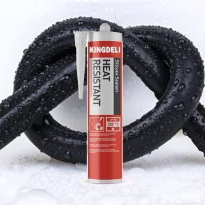 Wholesale Black Mastic Silicone Sealant , 300ml Waterproof Glue For Aquarium from china suppliers