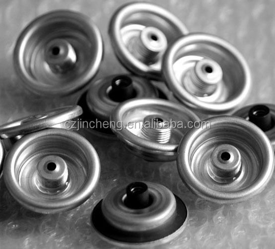 Female Threaded Screwed Aerosol Spray Valve For 134a Tinplate Metal