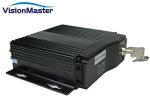 Full HD 720p Vehicle Mobile DVR Double Sd Card 4 Channels For School Bus