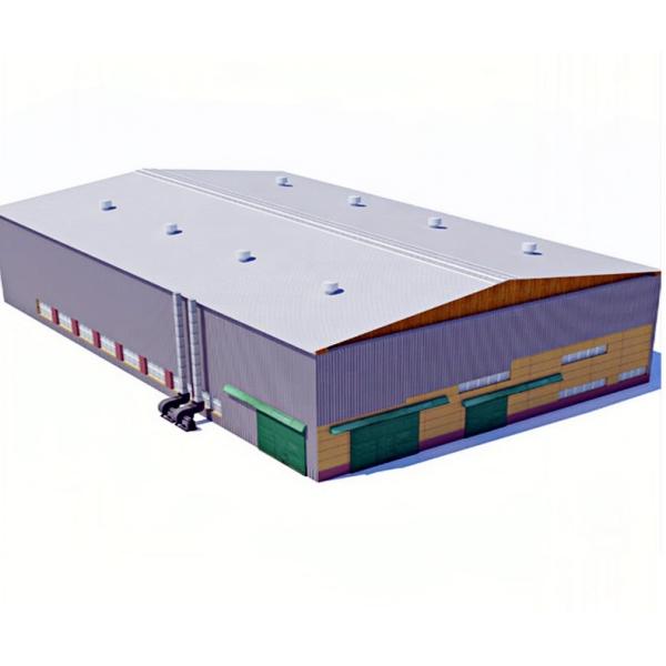 Easy Assembly 120km/h Wind Resistance Prefabricated Steel Structure with CE Certified