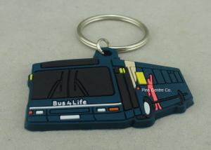 Wholesale Custom Soft PVC Keychain , Promotional 2D Custom Rubber Keychains from china suppliers