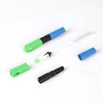 Sc/Upc Sc/Apc Sm Fiber Optic Quick Connector Ftth Singlemode Fiber Optic Fast