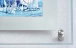 3D Engraving LGP Acrylic Landscape Wall Hanging Light Box