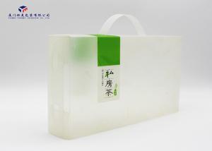 Wholesale Premium PP Hard Plastic Box Packaging For Retail Products With Handle Strip from china suppliers