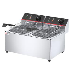 Wholesale 8L 8L Double Tank Table Top Electric Deep Fryer Kitchen Equipment for Restaurants from china suppliers
