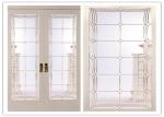 Insulated Low E Sliding Glass Door For Home Rectangle / Square Shape