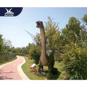 Wholesale Alive Animatronic Dinosaur Statues With Silicon Rubber For Garden Fire Resistance from china suppliers