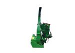 Green Color BX92R 3 Point Pto Wood Chipper Heavy Duty With Double Edge Blades