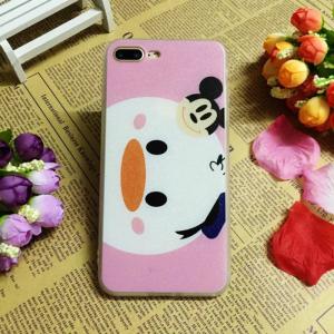 Wholesale PC+TPU Silk Grain Cute Donald Duck Image Cell Phone Case Cover For iPhone 7 6s Plus from china suppliers