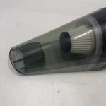 Plastic Car Vacuum Cleaner Red DC12v Portable Cigarette Lighter Washable Filter