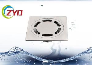 Wholesale Durable Square Shower Bathroom Floor Drain Large Flow Pop Up Floor Drain from china suppliers
