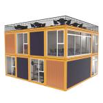 Modern Design Wooden Container Homes 40ft for Wooden Mobile Living Container