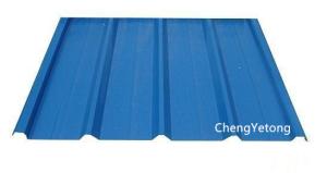 Wholesale HDP Blue Colour Coated Roofing Sheets , Building Roof Pre Coated Metal Sheets from china suppliers