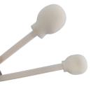 Solvent Cleaning Round Cleanroom Swabs FS708 100ppi Foam Tipped Swabs