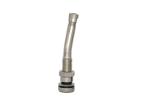 Bend 7° Truck Valve Stem Made With Brass And Rubber Grommet Seal 70MS - 7