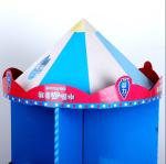 Creative Corrugated Cardboard Display Stand Christmas Tree Design For Retail