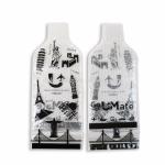 Custom Bubble Wrap Bottle Bags For Wine / Champagne / Liquor Protection
