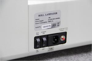 Wholesale 220V/50 Hot and cold lamination, easy operation, 4 rollers heating lamp pouch laminator from china suppliers