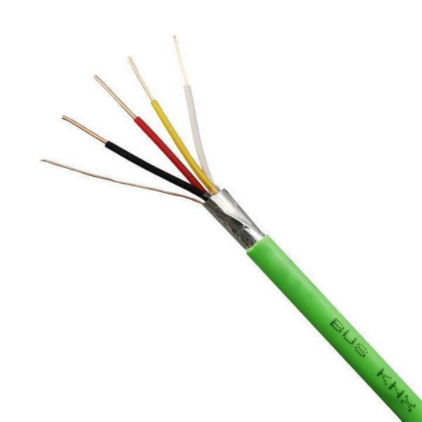 Low and Medium Voltage Green Pure Jacket Can Bus Industrial Bus Cable Customizat