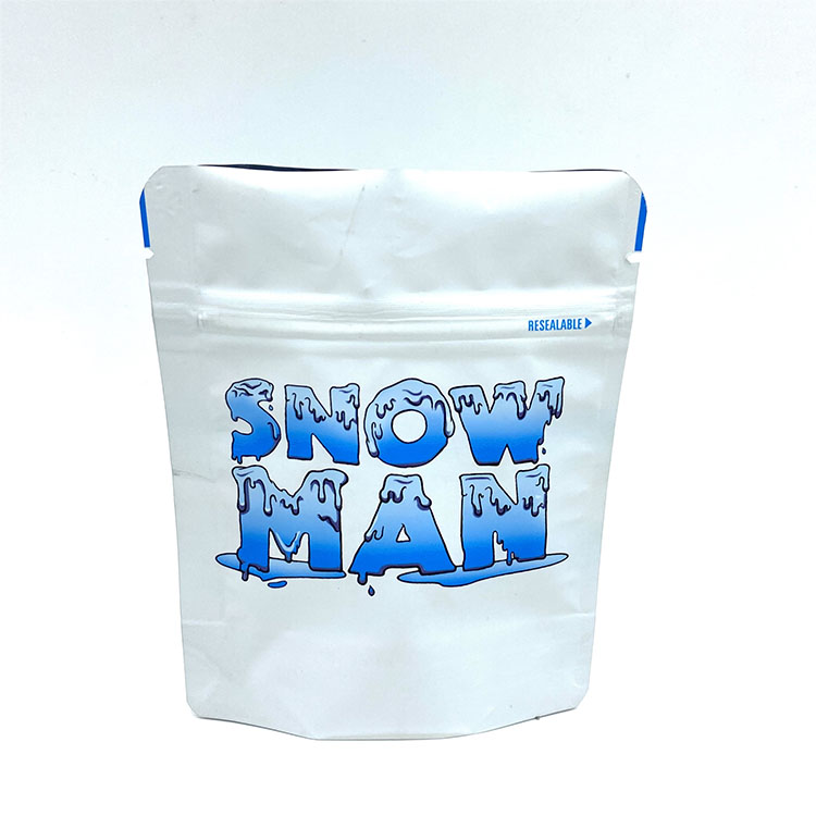 Food Snack Packaging Mylar Stand Up Pouches Gravure Printing Customized
