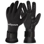 3mm Neoprene Anti-Slip Thermal Five Finger Surfing Gloves for Diving and