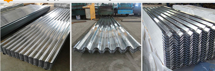 Welding Processed 14 Gauge Corrugated Galvanized Roofing Sheet 0.5mm GI Corrugated Board with Zero Minimum Spangle