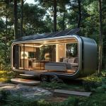 Apple Cabin Prefabricated House Mobile House Waterproof Steel Bedroom Bathroom