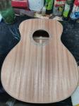 Factory Cutaway 41 Inch KOA Wood Acoustic Electric Guitar Ebony Fingerboard
