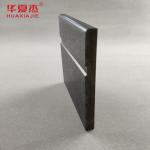 Black PVC Skirting Board 150mm PVC Baseboard Indoor Decoration