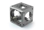 Ultra High Vacuum (UHV) Chamber CNC Milling Turning Parts With Holes