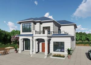 Wholesale AS/US Duplex Steel Frame Ultra Modern Prefab Homes With Light Gauge Steel Framing from china suppliers