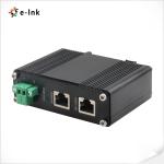 Industrial 10/100/1000Mbps 802.3at PoE+ Splitter Output Voltage 5VDC