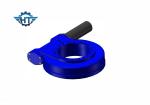 7 Inch Small Backlash Worm Gear Slew Drive Gearbox For Parabolic Reflector Or