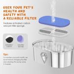 Large-Capacity Pet Water Fountain | Hydration for Multi-Pet Homes