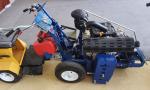 PCD Grinding Road Marking Striping Line Removal Equipment for 250mm Max Grinding