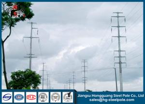 Wholesale 18m 230KV Polygonal Electric Steel Tubular Pole For Overhead Project from china suppliers