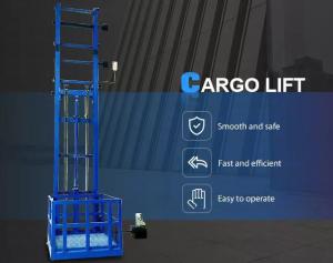 Wholesale Outdoor 3m to 15m Cargo Material Lift Platform Single and Double Rail from china suppliers