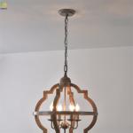 Iron Pendant Light Home Art Baking Paint Black LED Nordic Pendant Light